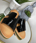 Croco Sandals ￼