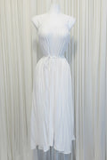 Pleated Midi Dress